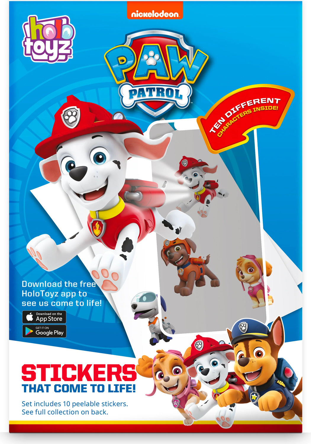 Paw Patrol AR Stickers