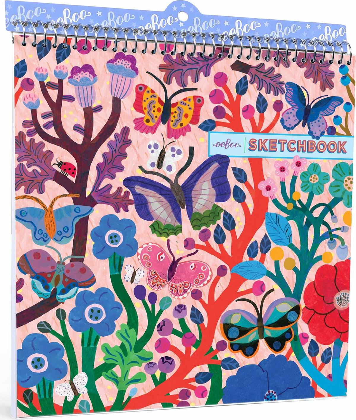 Butterflies (square sketchbook)