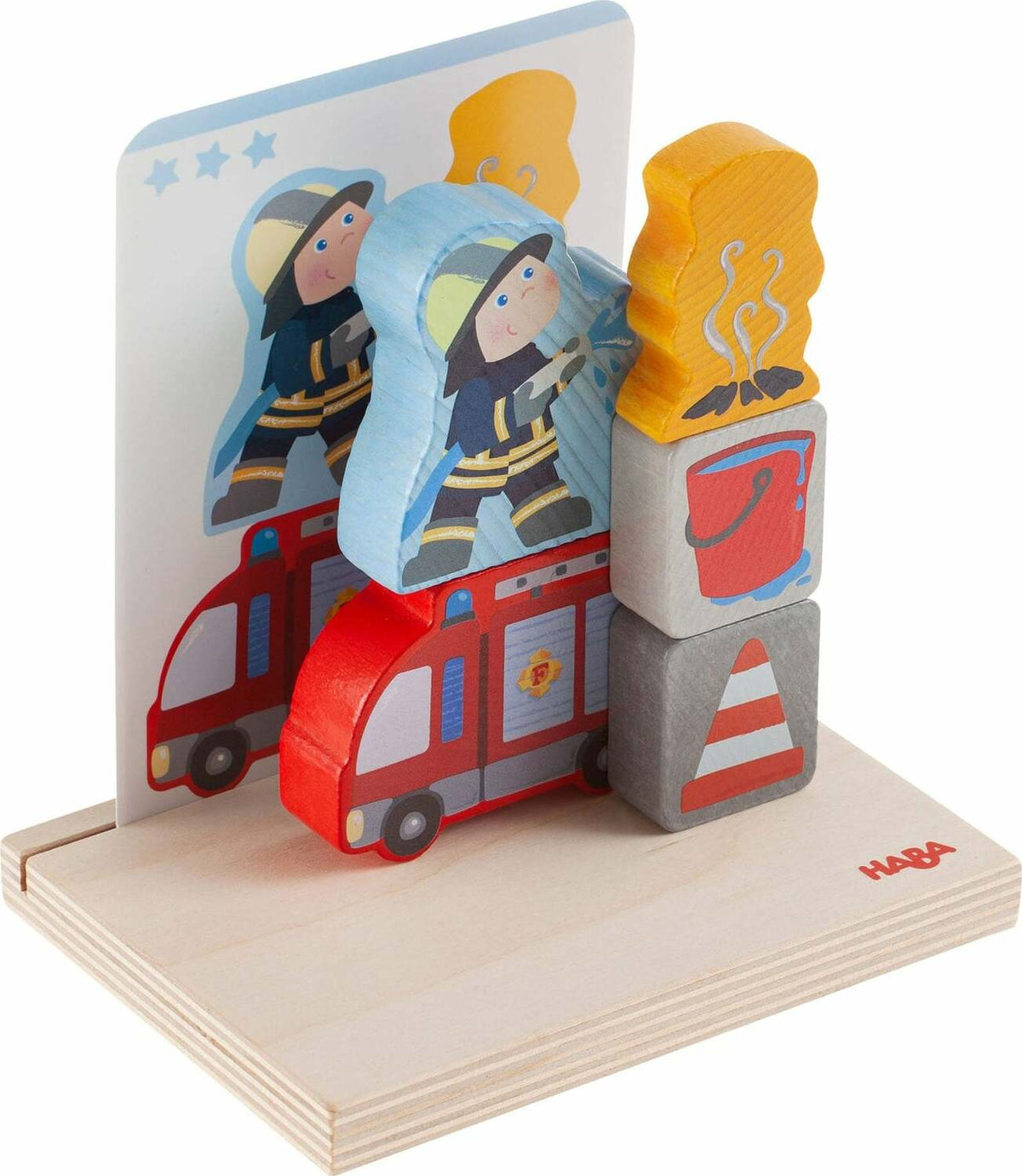 Fire Brigade Stacking Toy
