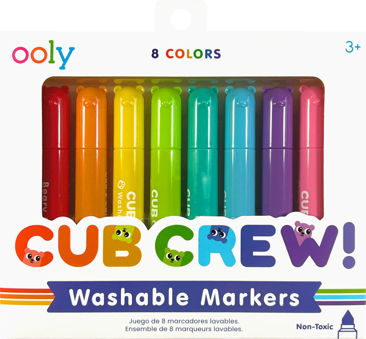 Cub Crew Washable Markers - Set of 8