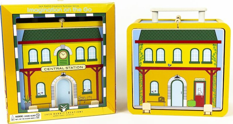 Suitcase Series Play Set: Train Station