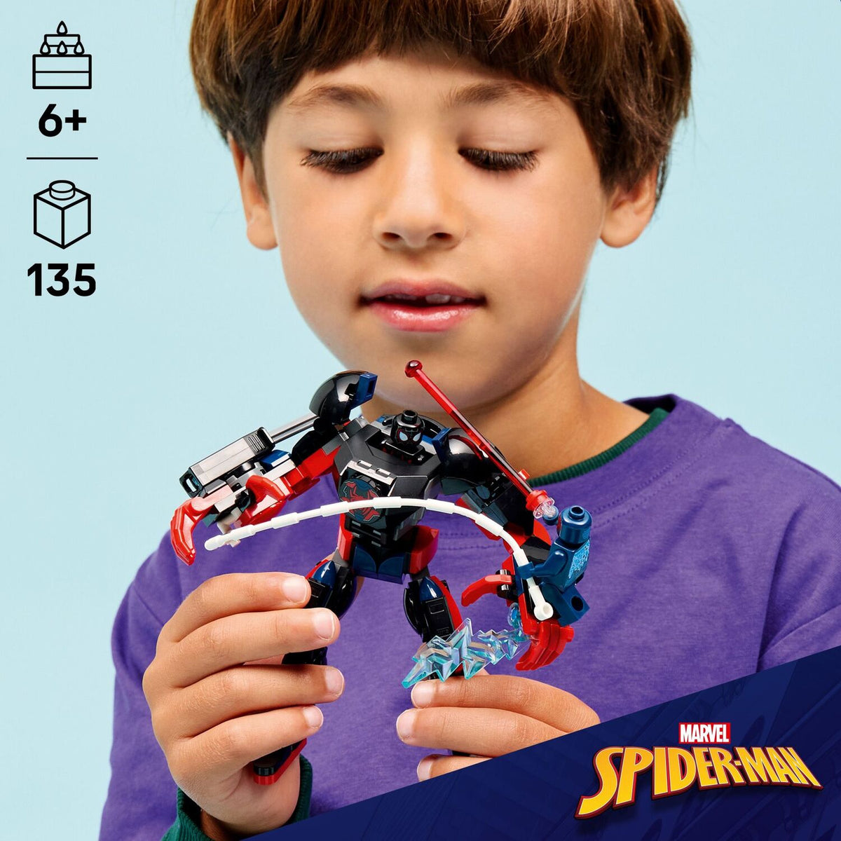 LEGO Super Heroes Marvel: Miles Morales Mech vs. Spider-Man 2099