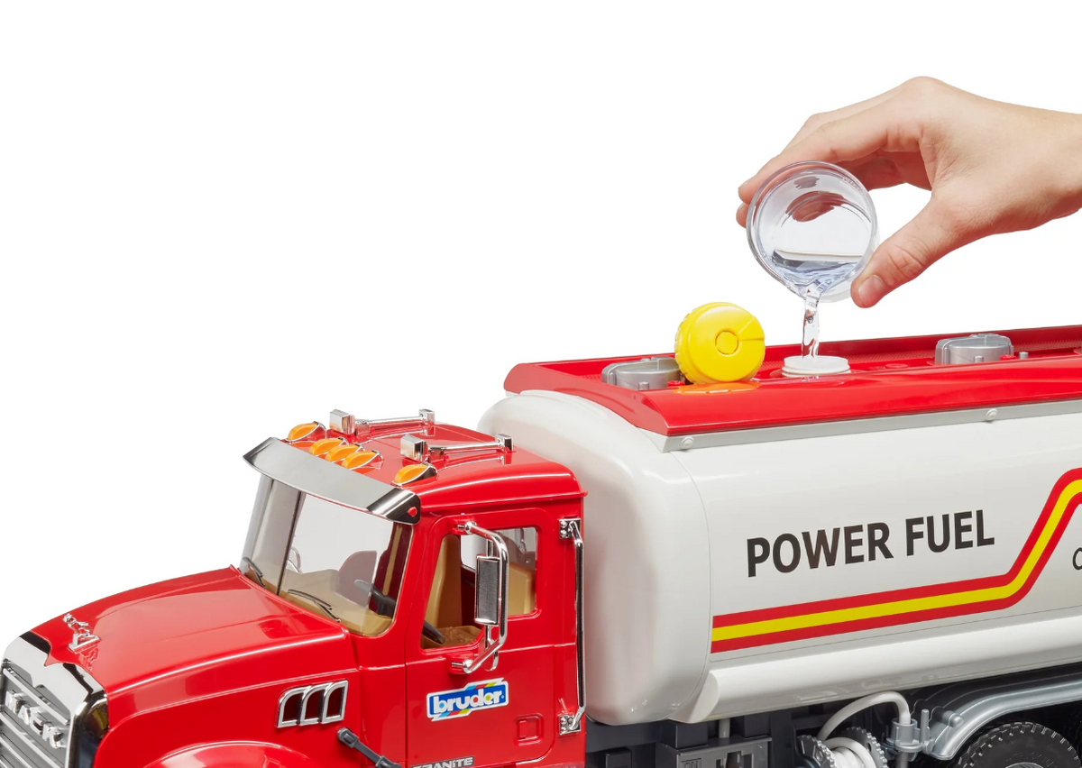 Bruder, Mack Granite Power Fuel Tanker Truck 02827