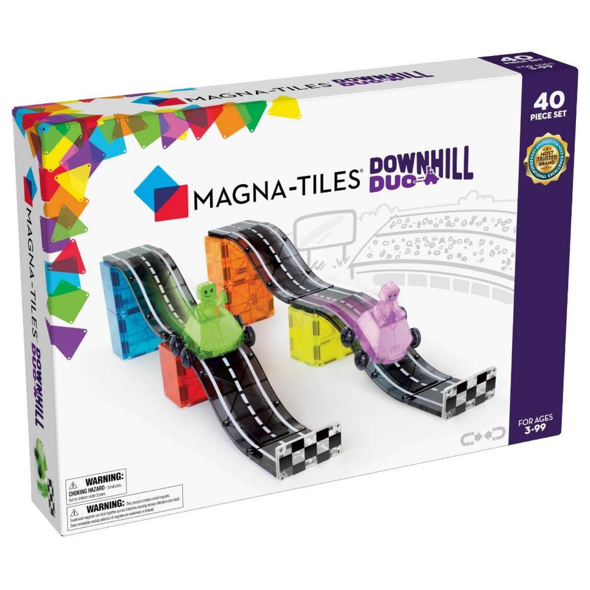 Magna Tiles, Downhill Duo 40pc set 23840