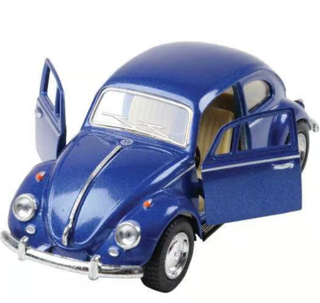 Die Cast, 1967 Volkswagen Beetle Pull Back 5" - MX615