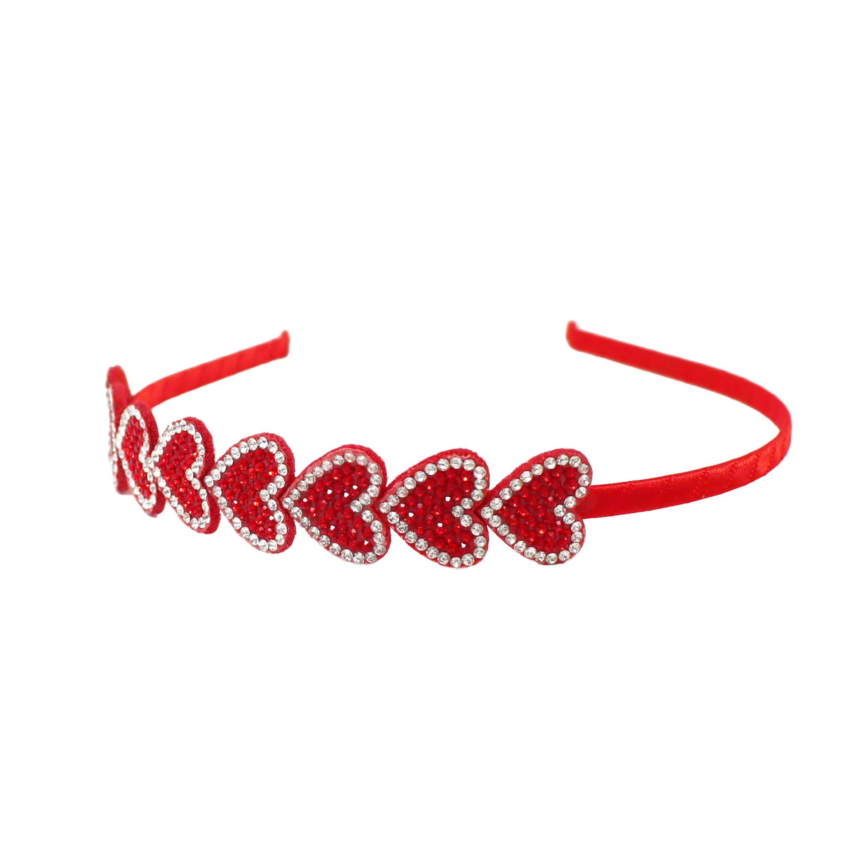 Pink Poppy, Twinkling Heart Headband HBG214