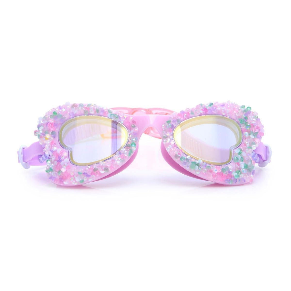 Bling 2O, Fly Like The Wind Swim Goggles - Mauve Monarch