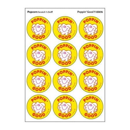 TREND Enterprises, Scratch 'N Sniff Retro Stinky Stickers: Popcorn Scratch N Sniff Stinky Stickers T83616