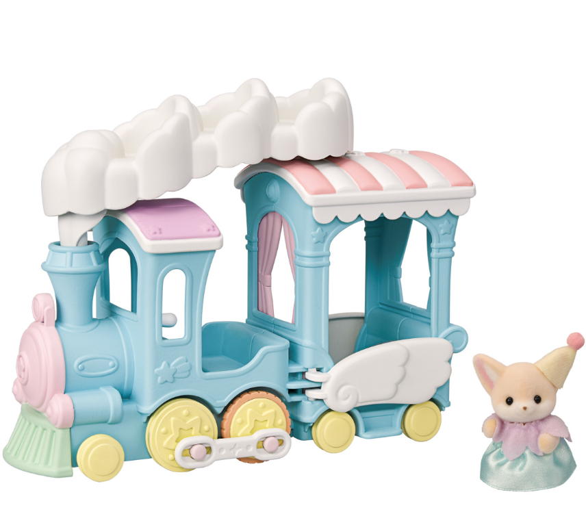 Calico Critters, Floating Cloud Rainbow Train - cc2074