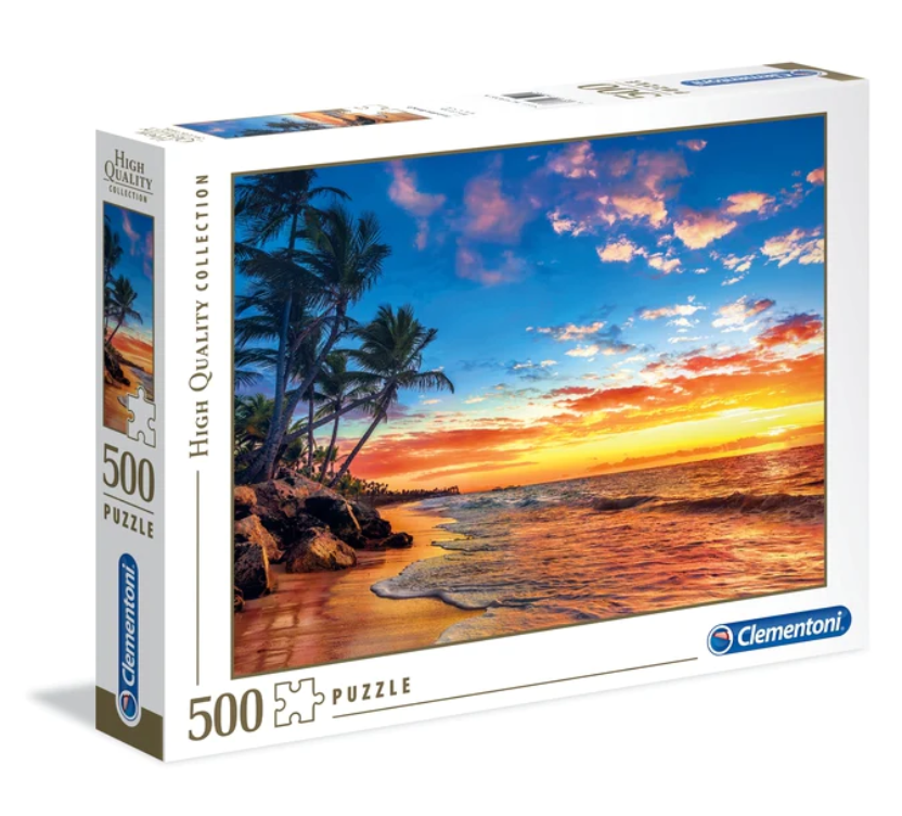 Clementoni, Paradise Beach Puzzle 500pc - 35058