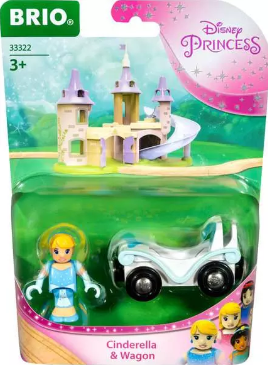 Brio, Disney Princess Cinderella and Wagon 33322