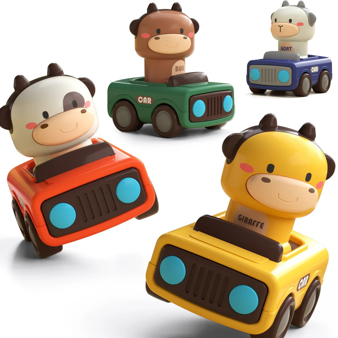 iPlay iLearn, Press and Go Racers: Animals PGC-20