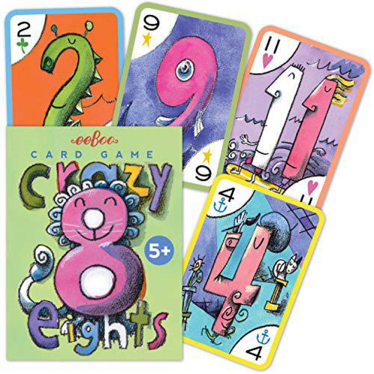 eeBoo, Card Game: Crazy Eights PCCE2