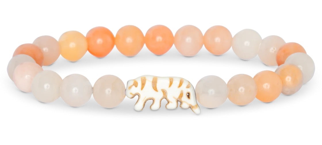 Fahlo, The ProwlTracking Bracelet: Tiger - Hibiscus