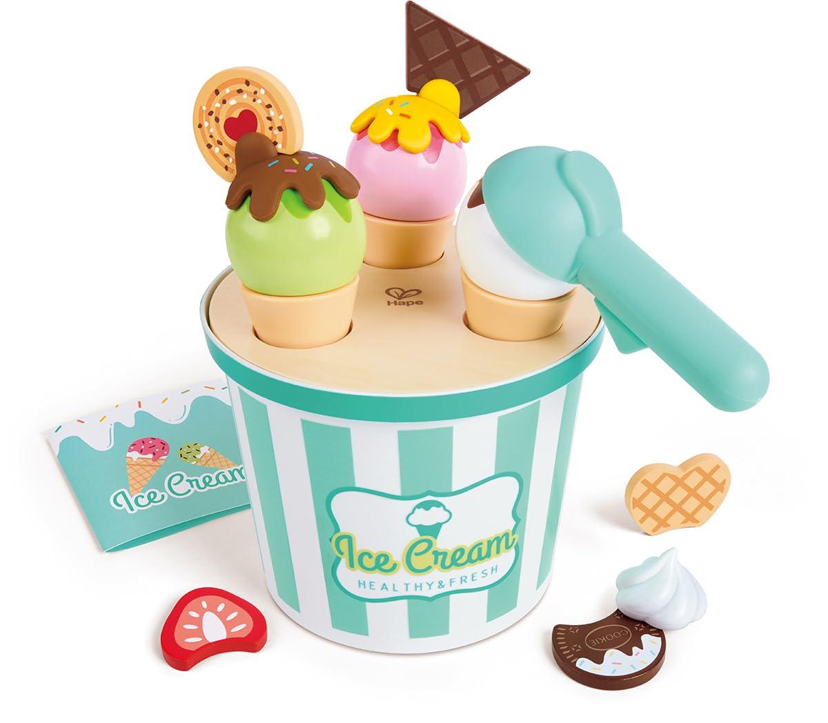 Hape, Ice Cream Bucket Playset E3225