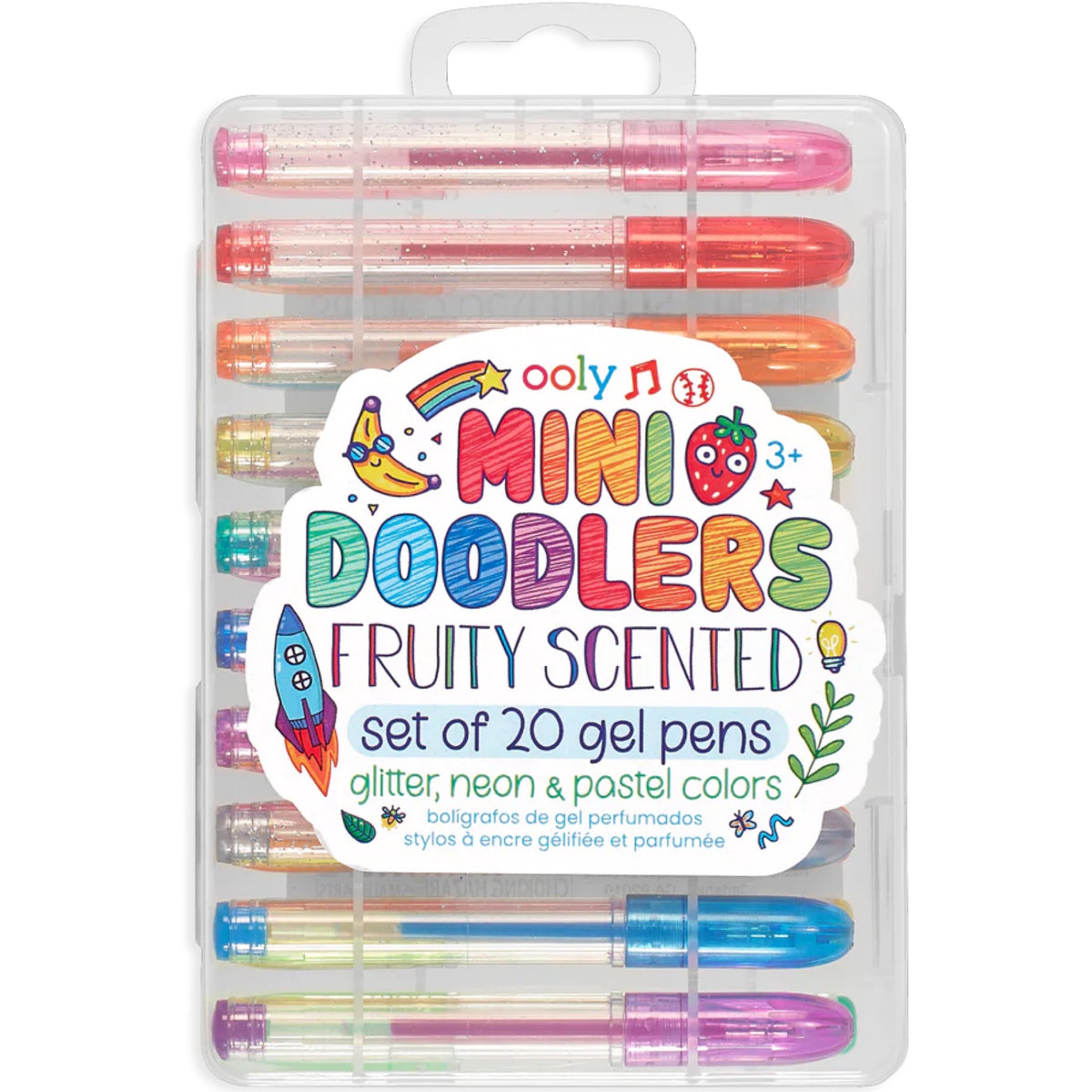 Ooly, Mini Doodlers Scented Gel Pens Set of 20 132-137