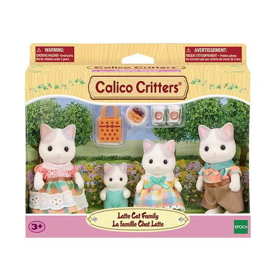 Calico Critters, Latte Cat Family cc2161