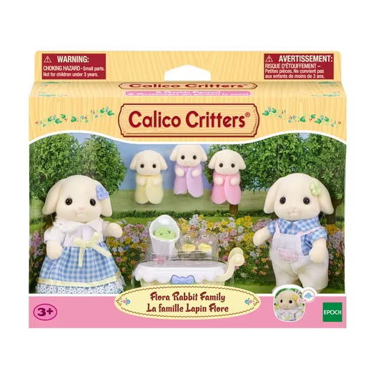 Calico Critters, Flora Rabbit Family cc2158