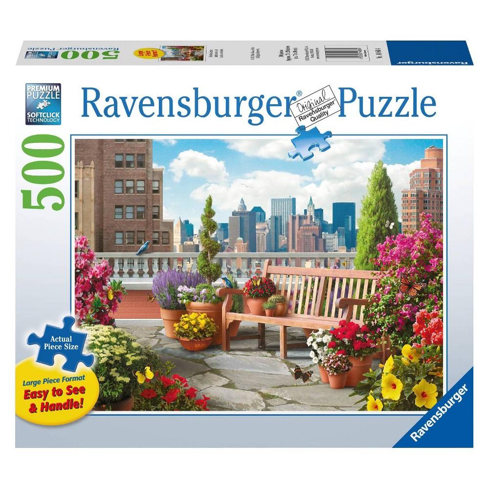Ravensburger, Rooftop Garden Large Format 500pc 14868