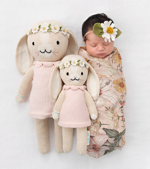Cuddle + Kind, Hannah the Bunny - Blush 20"