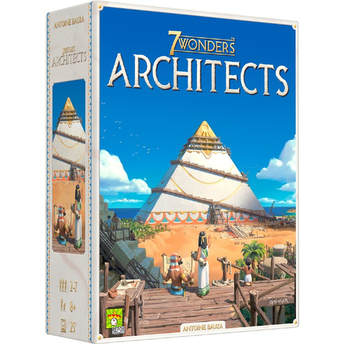 Asmodee, 7 Wonders Architects Game SVA01