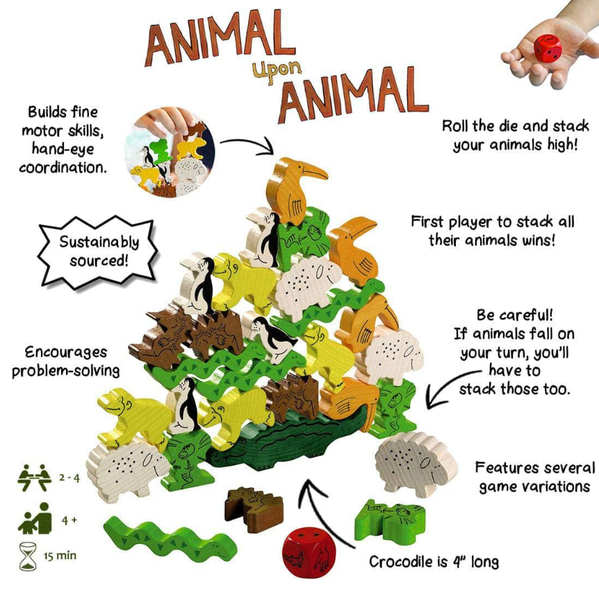 HABA, Animal Upon Animal Game 3678AUA