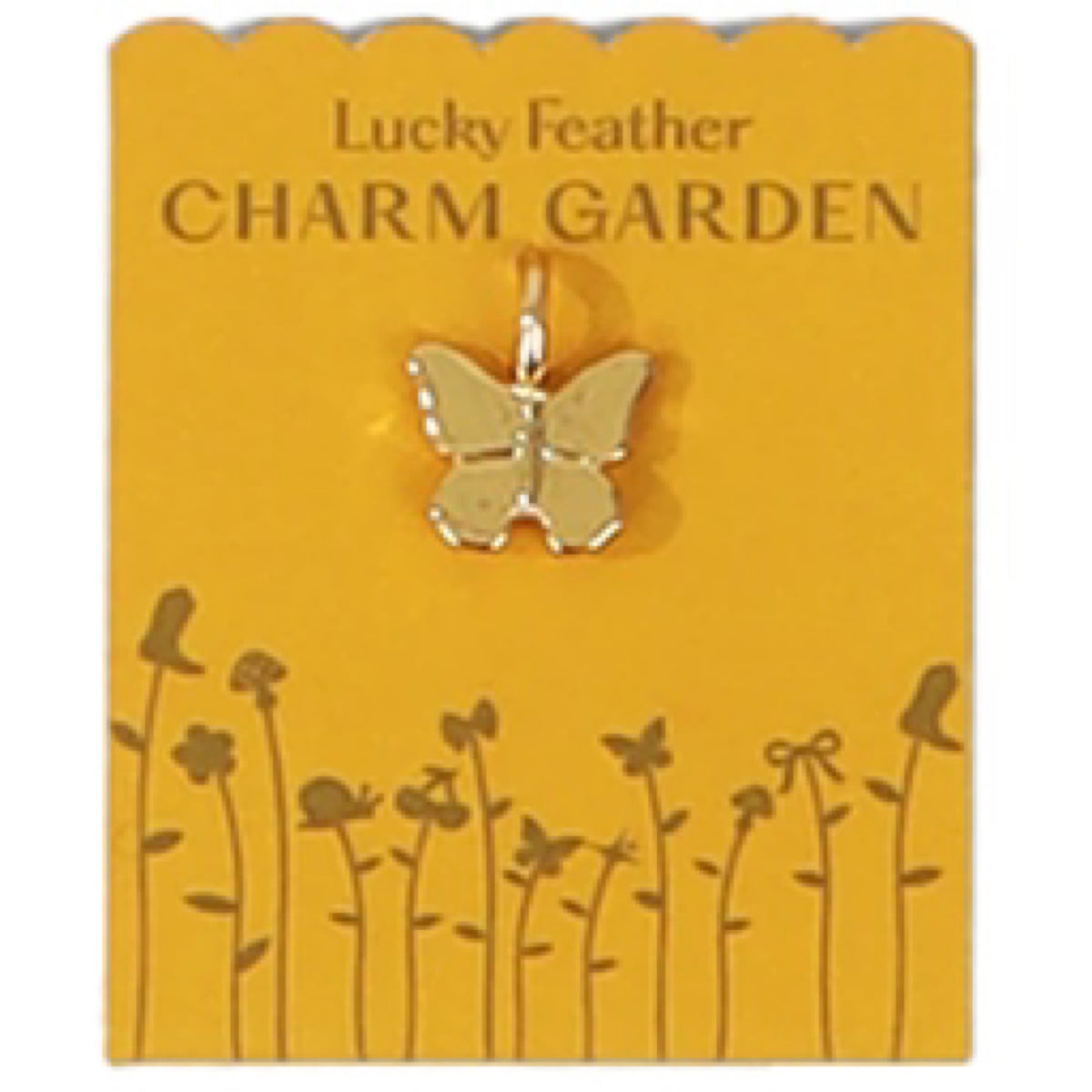 Lucky Feather, Charm Garden: Butterfly Charm (CG.SH.BFLY)