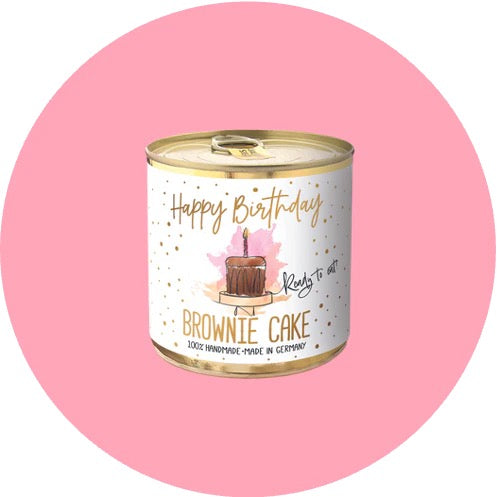 Cancake, Congratulations: Brownie Cake - White 22209