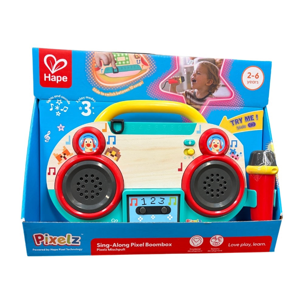 Hape, Sing-Along Pixel Boombox E0703