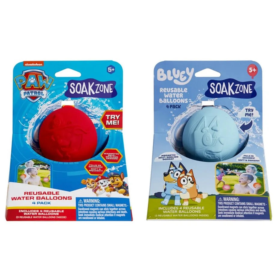 Little Kids, Reusable Water Balloons: Bluey 744