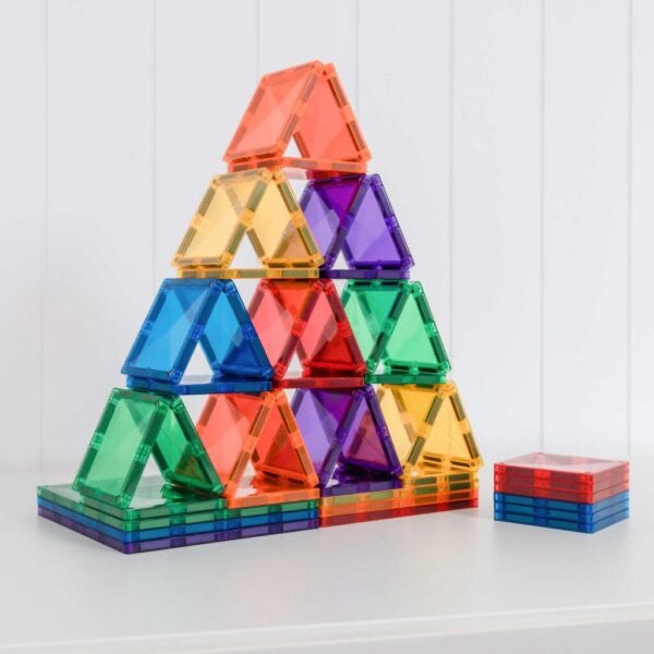 Connetix, Square Pack: Rainbow Tiles 42pc