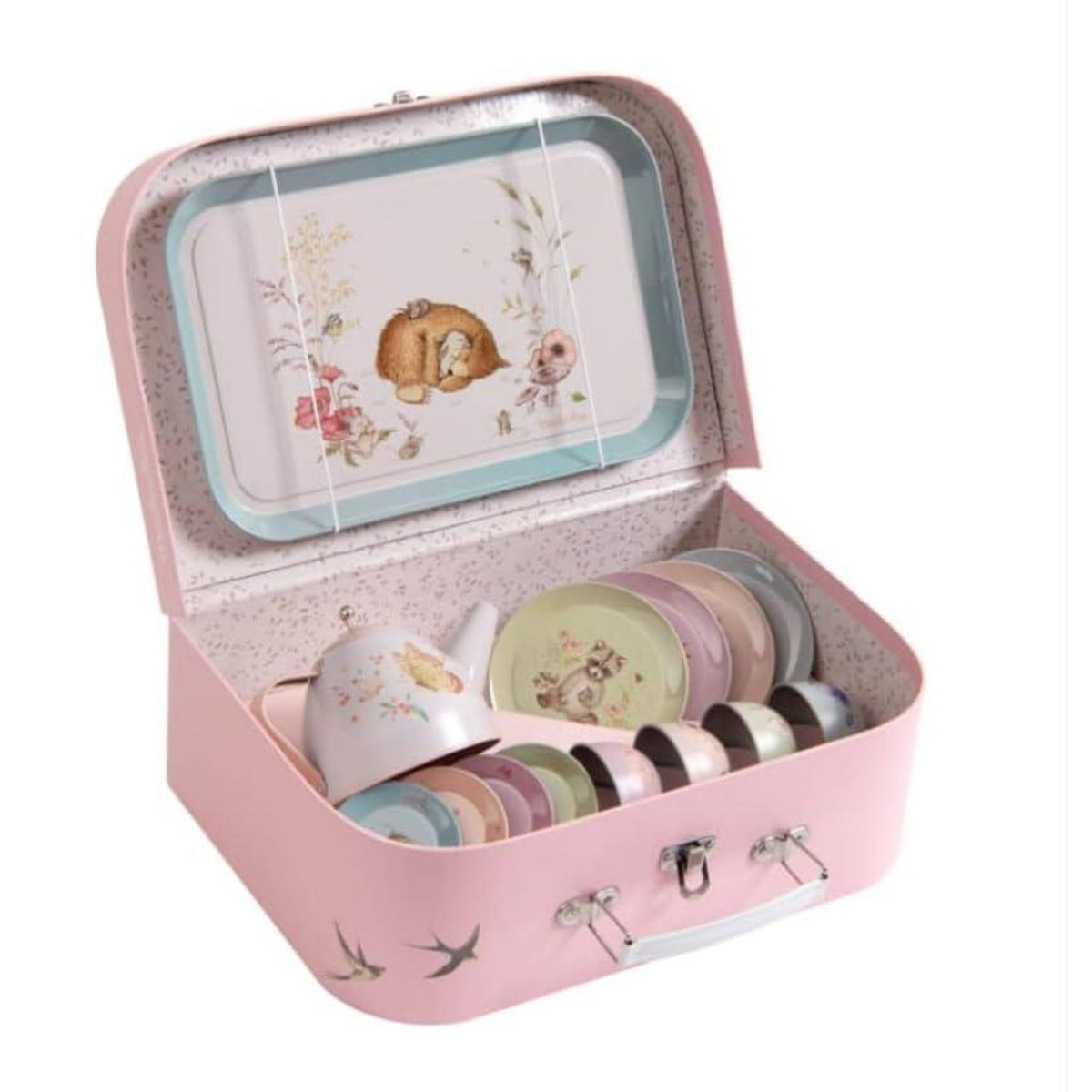 Speedy Monkey, Moulin Roty: Suitcase Tea Party Set The Parisienne's 642577