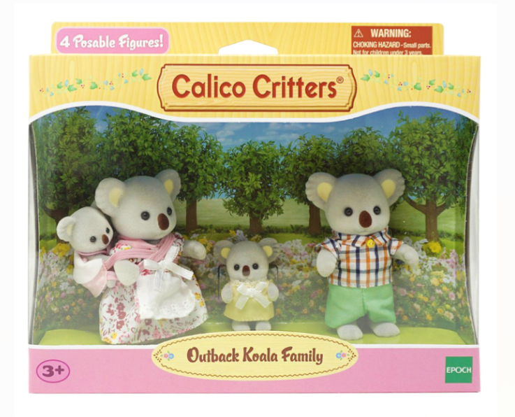 Calico Critters, Outback Koala Family - cc1455