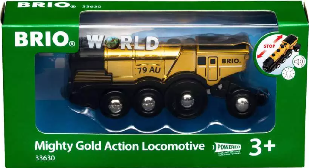 Brio, Mighty Golden Action Locomotive 33630