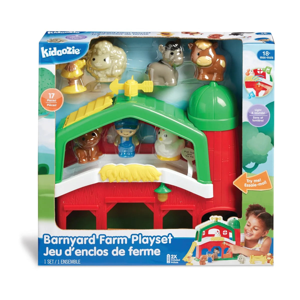 Epoch, Kidoozie: Barnyard Farm Playset G02745
