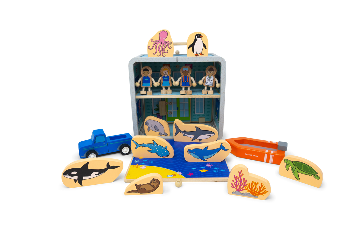 Jack Rabbit Creations, Suitcase: Aquarium 718