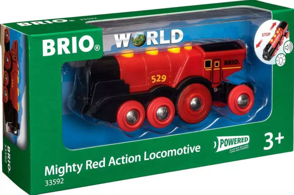 Brio, Mighty Red Action Locomotive 33592