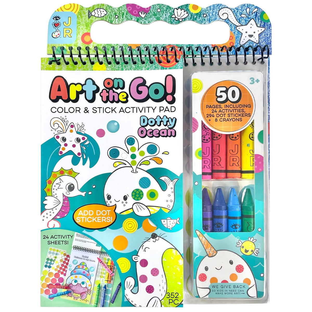 Bright Stripes, Art on the Go: Dotty Ocean 19802