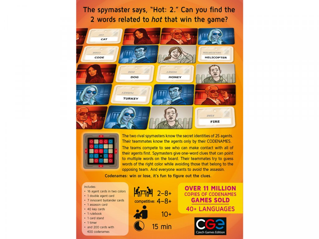 Czech Games, Codenames CGE00125