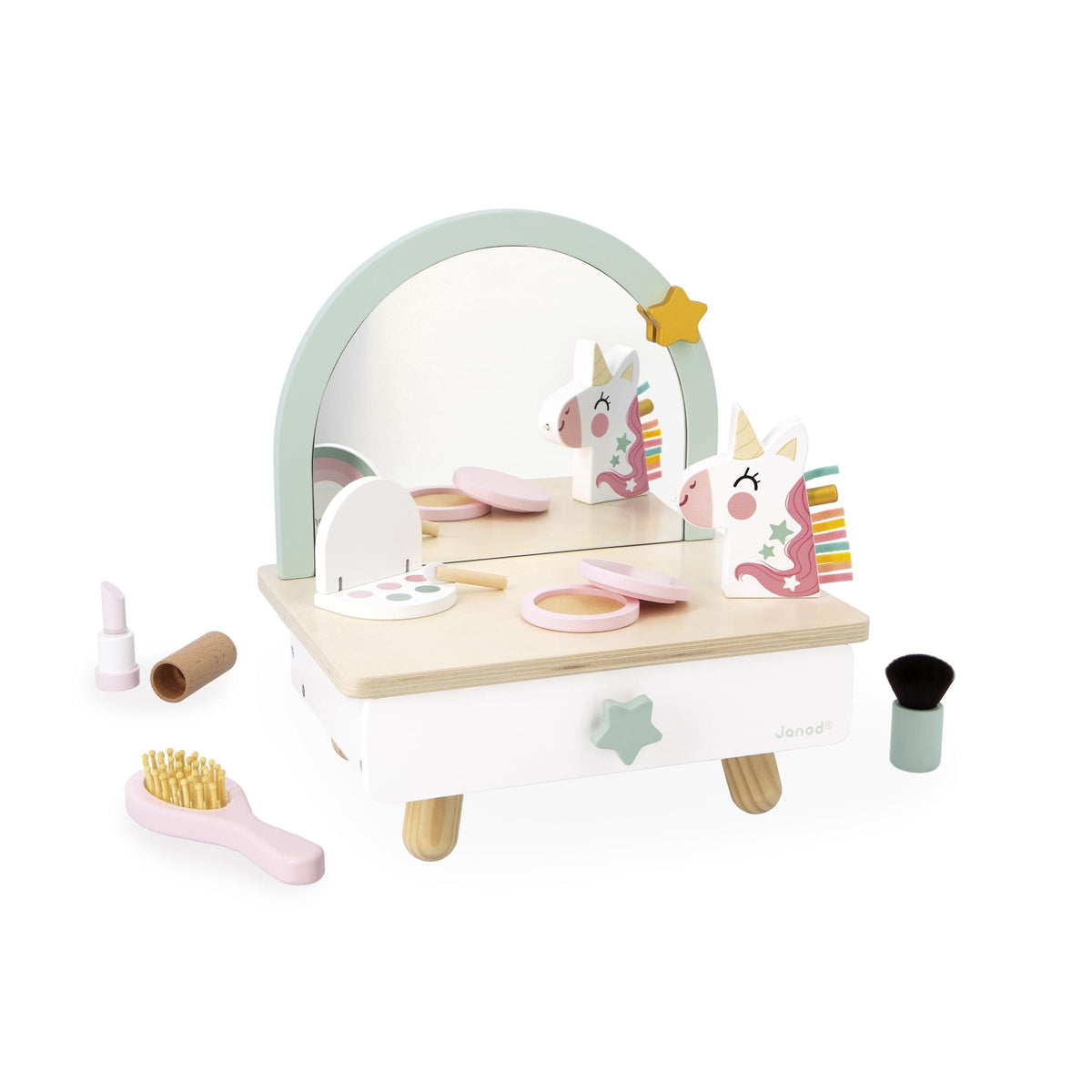Janod, Unicorn Dressing Table J06463