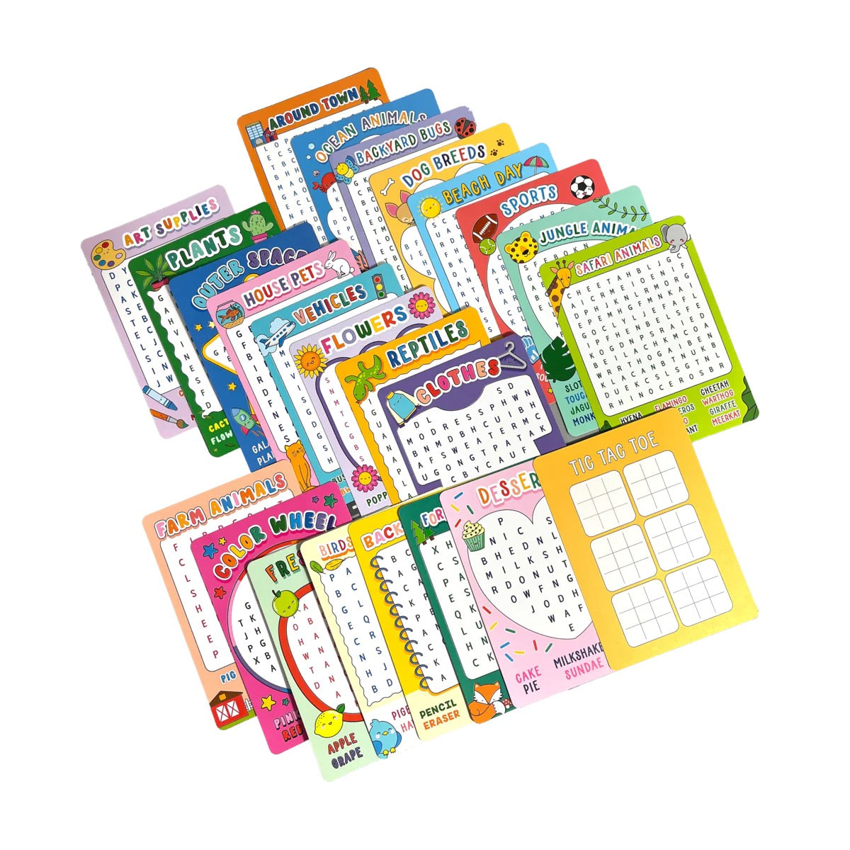 Ooly, Activity Cards: Word Search 118-291