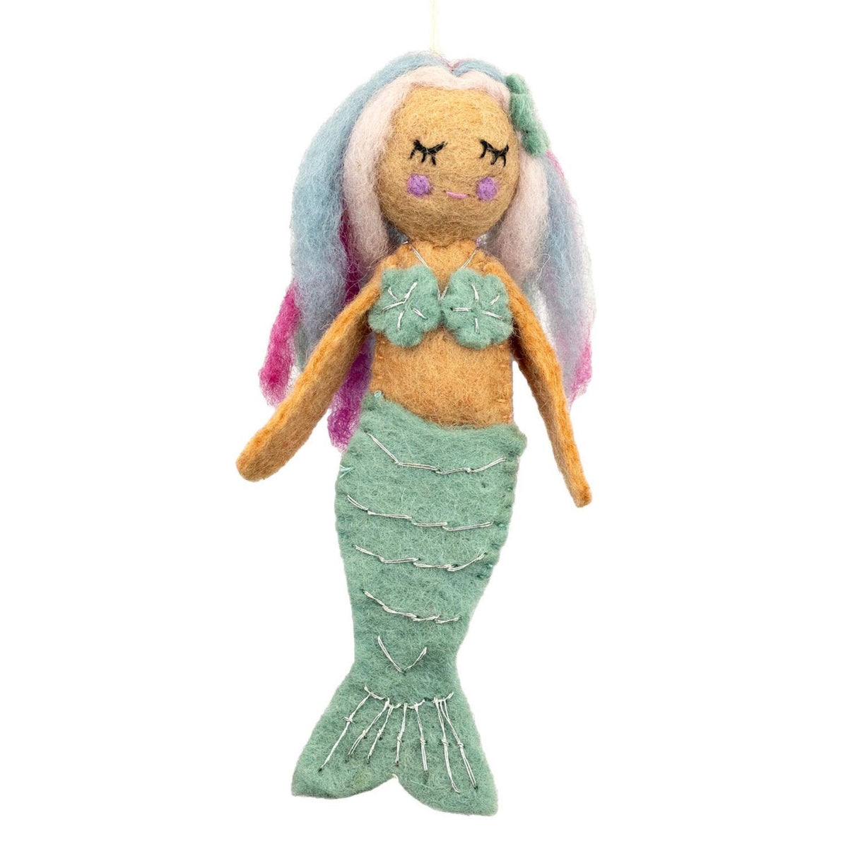 Wild Woolies, Coastal Critters: Mermaid