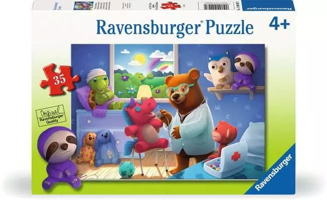 Ravensburger, Stuffed Animal Hospital 35pc 12004097