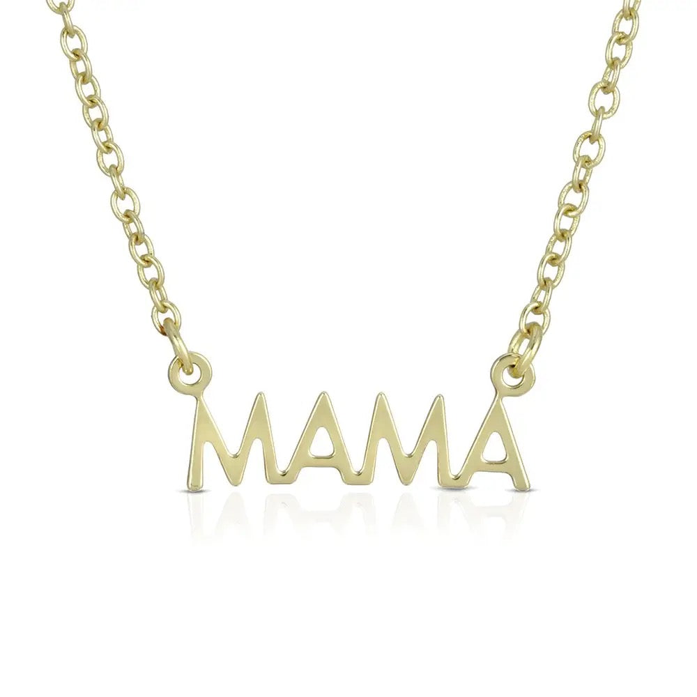 Lucky Feather, Friend/Family Necklace: Mama (Amazing Mama)