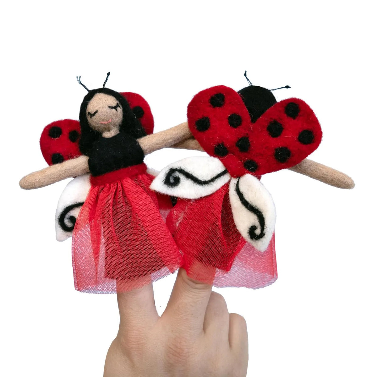 Wild Woolies, Pollinator Fairies: Ladybug