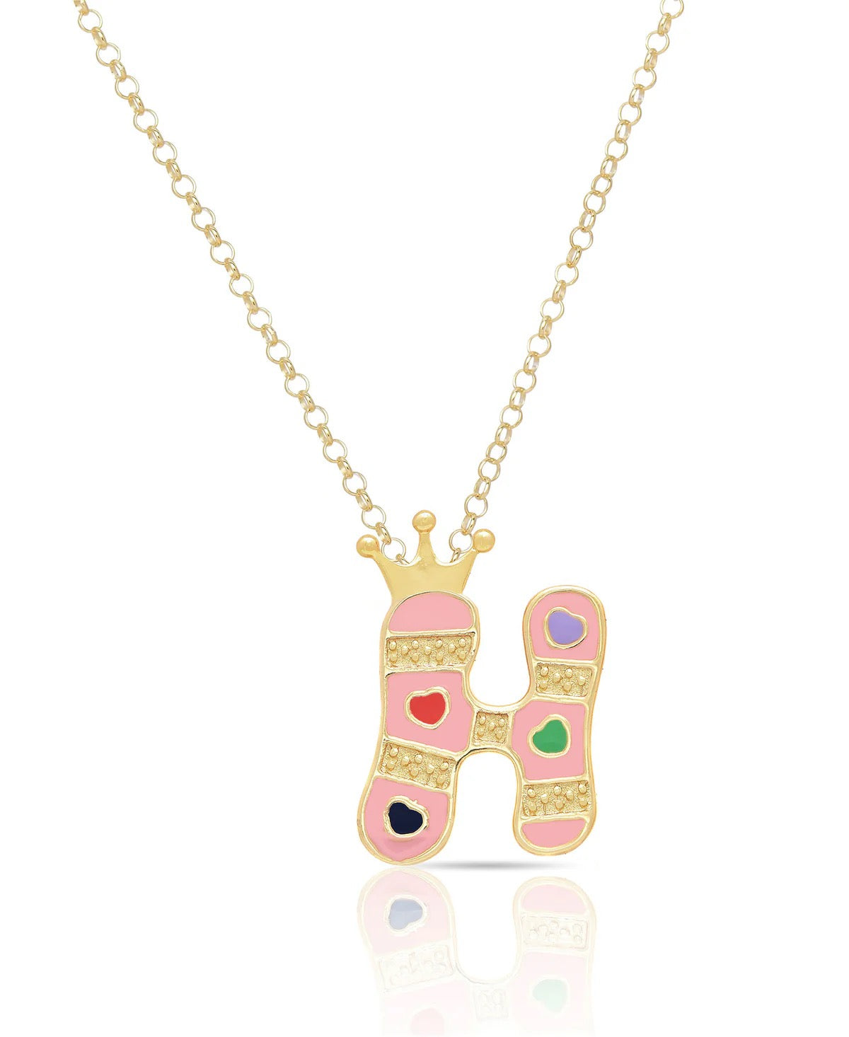 Lily Nily, Initial Pendant: H