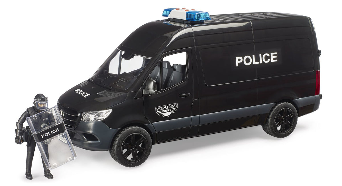 Bruder, Sprinter Police Special Forces with Policeman 02685