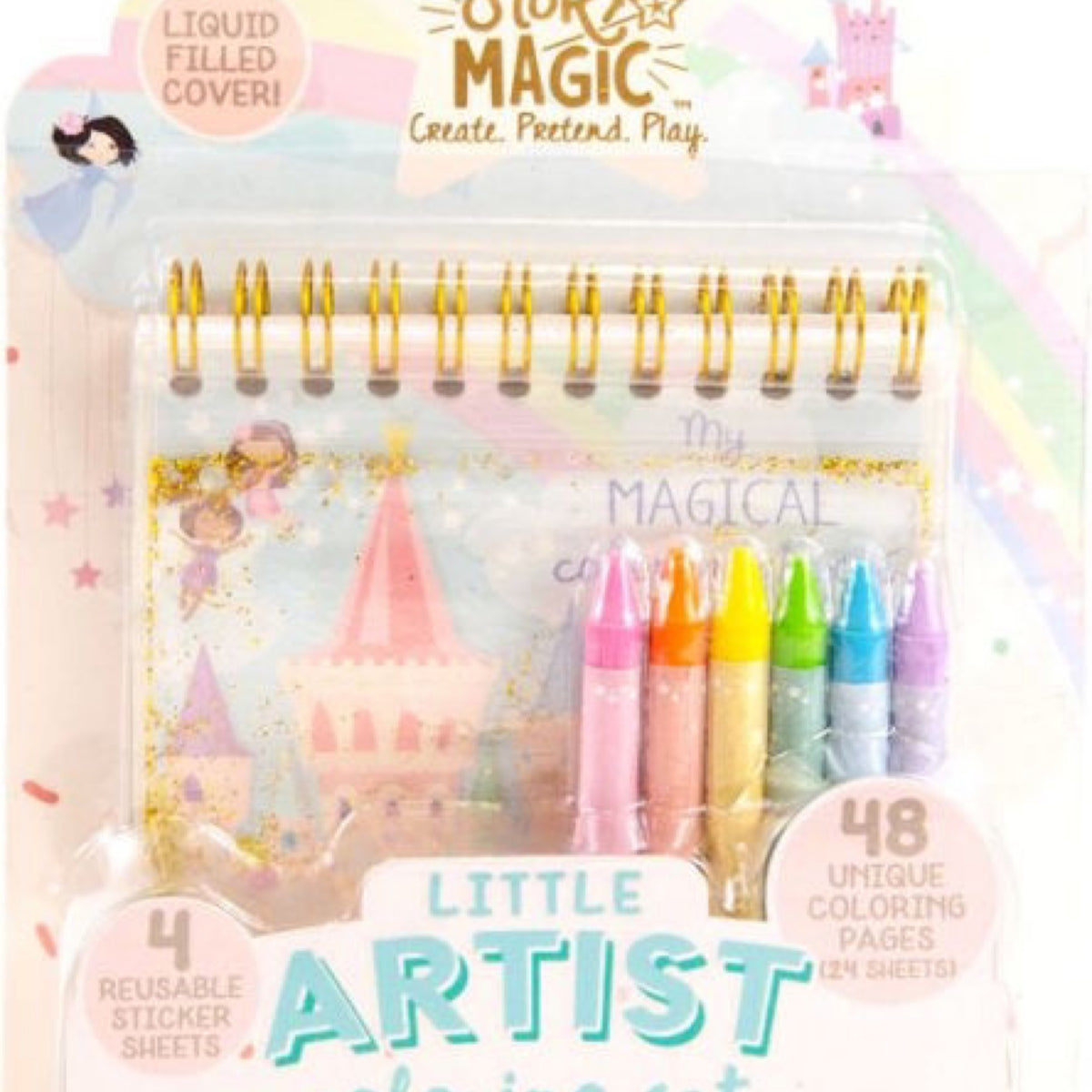 US Toy, Story Magic: Little Artist Coloring Set 207535