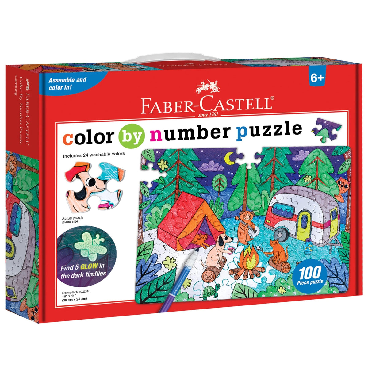 Faber-Castell, Color by Number Camping FC14358
