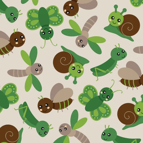 Baby Paper, Critters Print